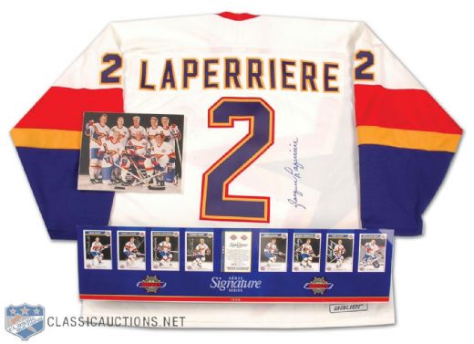 Jacques Laperriere’s  Zellers Master of Hockey Collection of 3