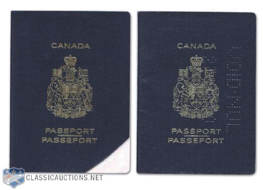 Jacques Laperriere’s Canadian Passport Collection of 2