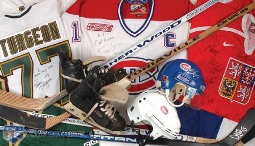 Richer Skates and Koivu Helmet Highlight Hockey Stick and Equipment Collection 