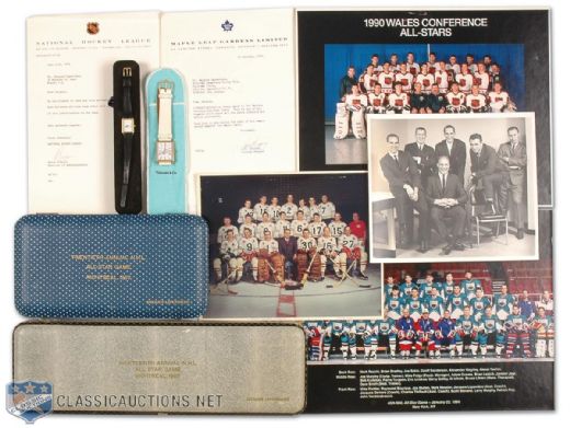 Jacques Laperriere’s  NHL All-Star Memorabilia Collection of 13