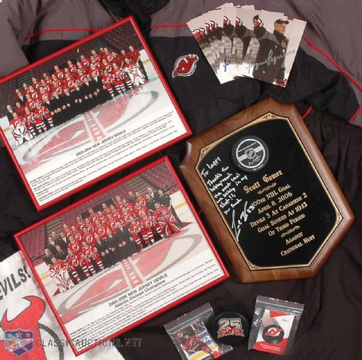 Jacques Laperriere’s  New Jersey Devils Memorabilia Collection of 20+