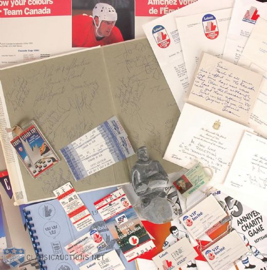 Dr. Ernie Lewis’ Canada Cup Memorabilia Collection