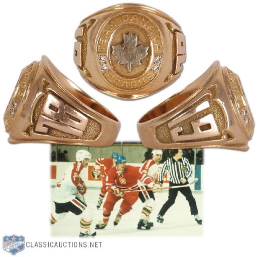 Dr. Ernie Lewis’ 1978 Team Canada World Championships Gold Ring