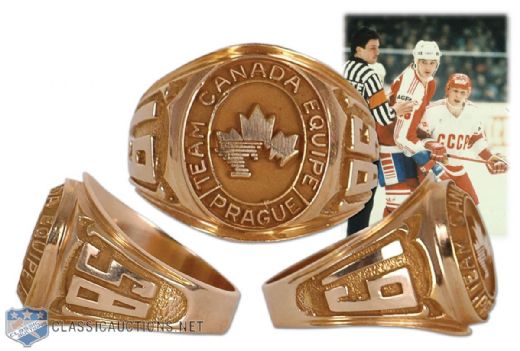 Dr. Ernie Lewis’ 1985 World Championships Team Canada Ring