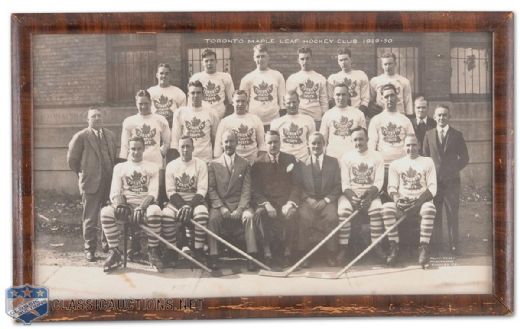 1929-30 Toronto Maple Leafs Team Photo