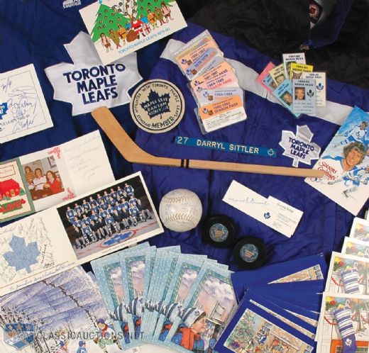 Dr. Ernie Lewis’ Huge Toronto Maple Leafs Memorabilia Collection