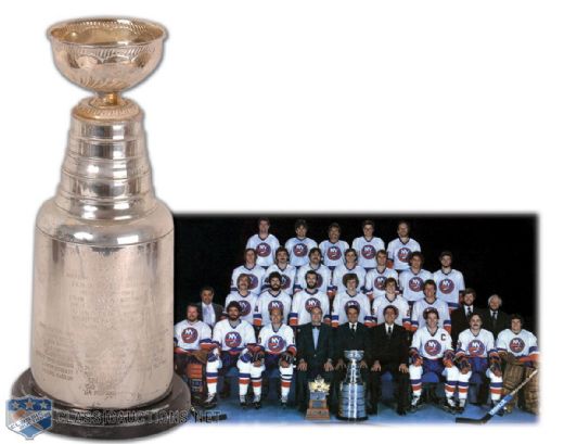 Bob Bourne’s 1980-81 New York Islanders Stanley Cup Championship Trophy