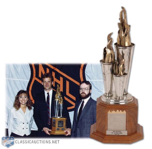 Bob Bourne’s 1987-88 William Masterton Memorial Trophy
