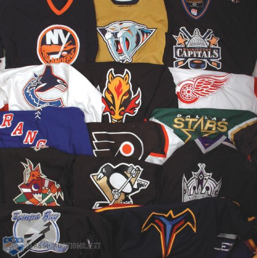 NHL Pro Jersey Collection of 14