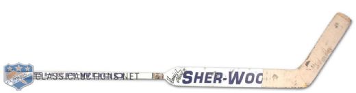 1990s Dominik Hasek Buffalo Sabres Game Used Stick