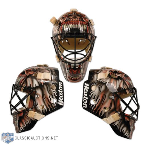 Garth Snow Pro Molded Heaton Goalie Mask