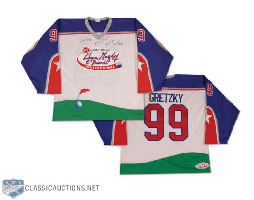 Wayne Gretzky & Friends Autographed Memorabilia Collection of 2