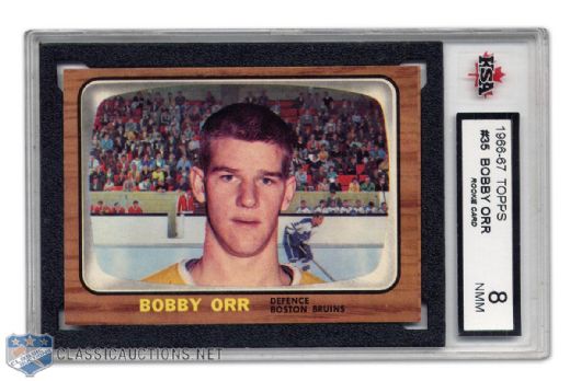 1966-67 Bobby Orr Topps Rookie Card