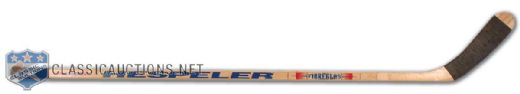 1997-98 Wayne Gretzky NYR Game Used Hespeler Wood Stick