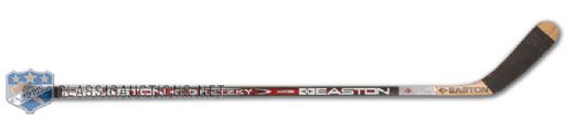 1996-97 Wayne Gretzky New York Rangers Game Used Easton Silvertip Stick 