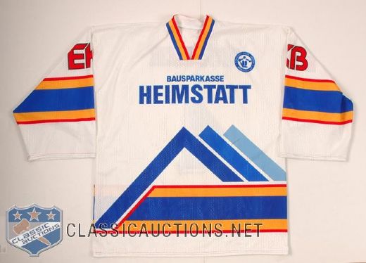 1993-94 Muller Game Used German Hockey Team Jersey