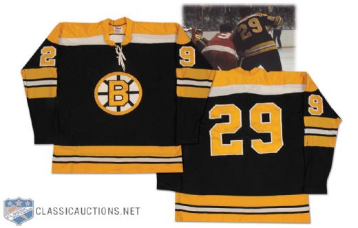 Don Marcotte’s 1969-70 Boston Bruins Stanley Cup Finals Game Worn Jersey 