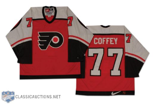 1996-98 Paul Coffey Philadelphia Flyers Game Worn Jersey