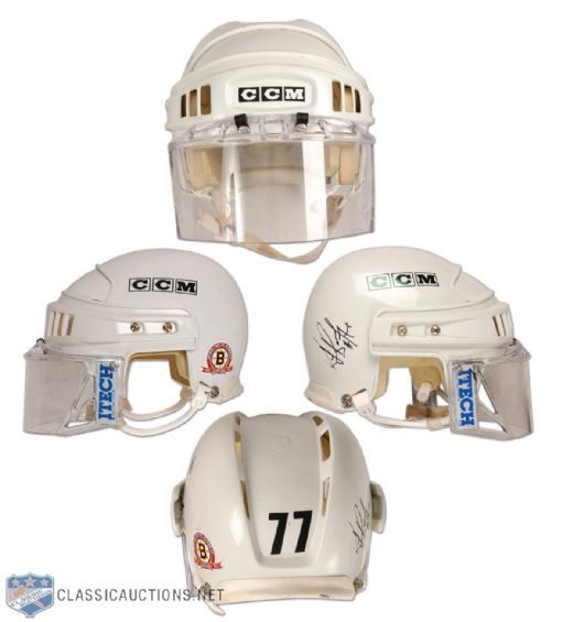 1994-95 Ray Bourque Boston Bruins Autographed Game Worn Helmet