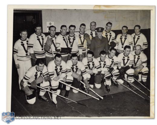 1942 NHL All-Star “Victory” Team Photograph