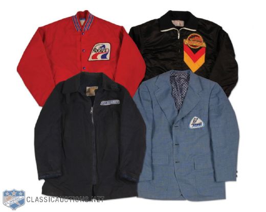 Vintage Hockey Jacket and Suit Jacket Collection of 4