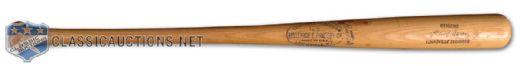 1973-75 Hank Aaron Game Used Louisville Slugger Bat w/Expos Signed Ball  