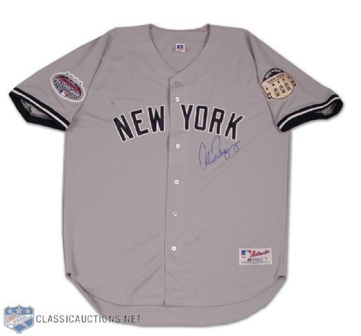 Alex Rodriguez New York Yankees Autographed Pinstripe Jersey