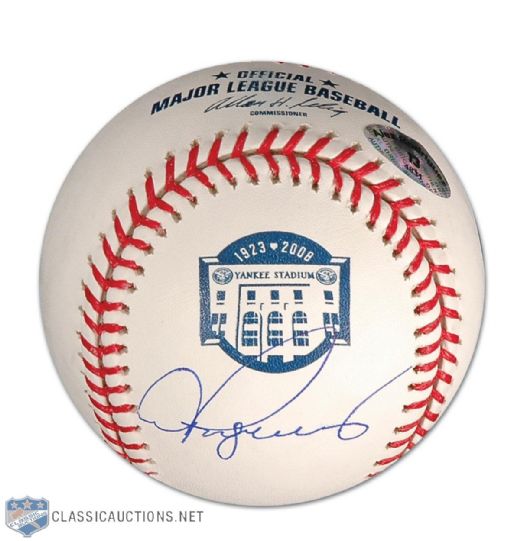 Alex Rodriguez Autographed 2008 Yankee Stadium Final Season Official Baseball and Game Used Wristbands 