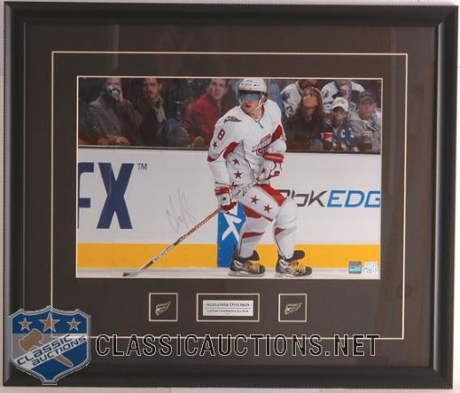 Alexander Ovechkin Autographed 2007 All-Star Custom Framed