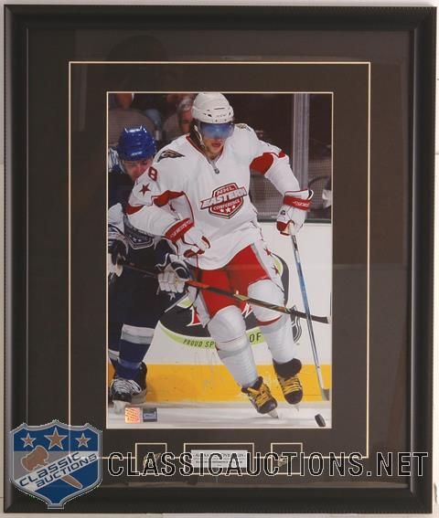 Alexander Ovechkin Autographed 2007 All-Star Action Framed 11" X 14" Photograph