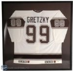 Wayne Gretzky Autographed Equipment Collection of 4