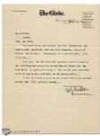 1931 Ontario Hockey League Signed Letter by President