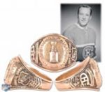 Albert "Junior" Langlois 1959 Montreal Canadiens Stanley Cup Gold Ring