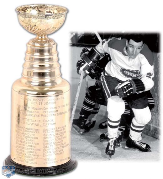 John Fergusons 1967-68 Montreal Canadiens Stanley Cup Trophy