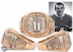 John Fergusons Montreal Canadiens Stanley Cup Tribute Gold Ring