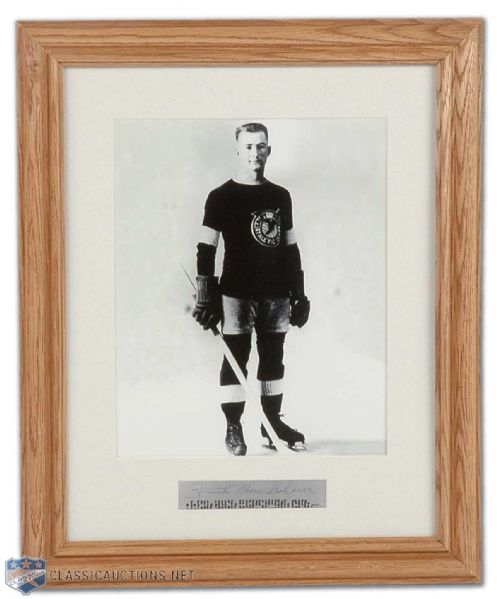 Frank "Moose" Goheen Framed Autograph Montage