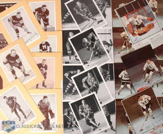 1930s Crown Brand & 1960-61 York Photo Collections + 1966-67 Post Hockey Tips