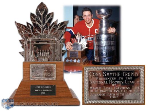 Jean Beliveaus 1965 Conn Smythe Trophy