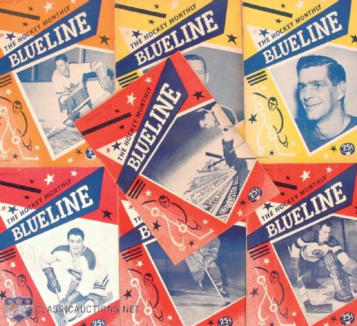 1950s Blueline Magazine Complete Set of 41