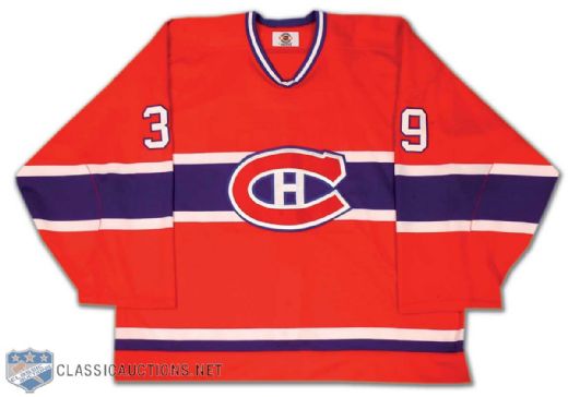 Philippe DeRouville 1998-99 Montreal Canadiens Team Issued Road Jersey