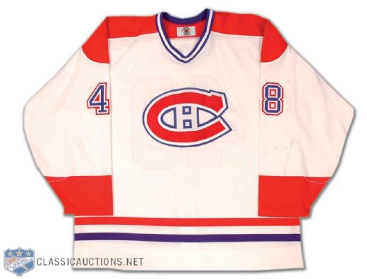 Miloslav Guren 1998-99 Montreal Canadiens Game Worn Home Jersey