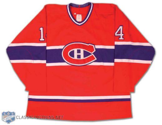 montreal canadiens game worn jersey