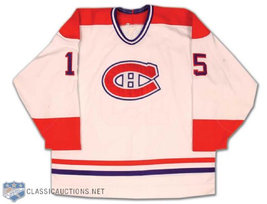 Pierre Sevigny 1996-97 Montreal Canadiens Game Worn Home Jersey