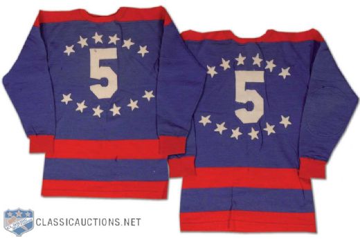 1942 American Hockey League First All-Star Game Worn Wool Sweater