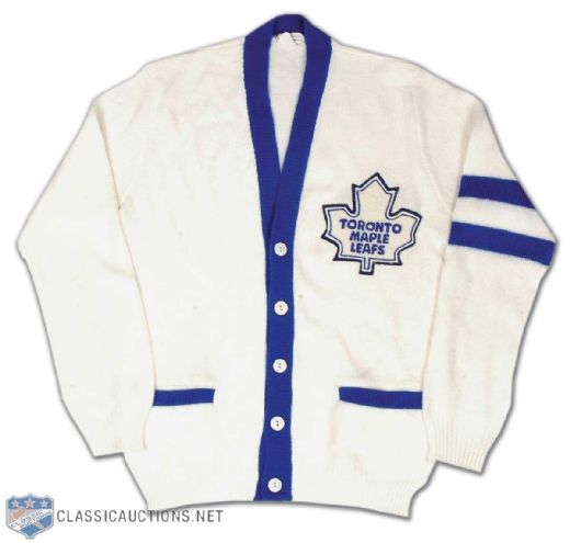 Vintage Toronto Maple Leafs Cardigan Sweater