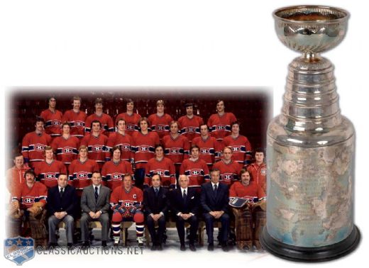 1979 Guy Lapointes Montreal Canadiens Stanley Cup Championship Trophy (13")