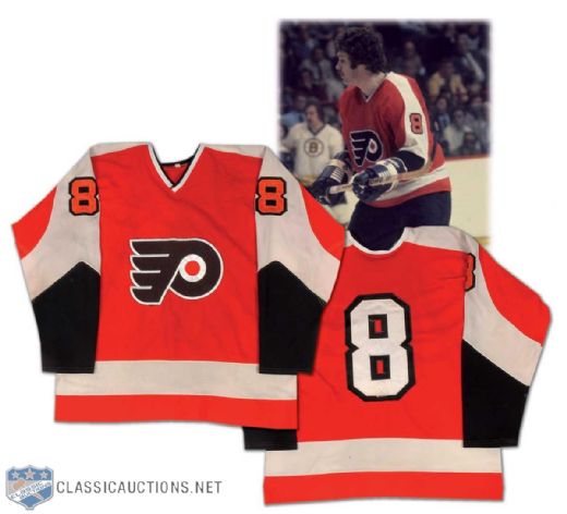 Dave Schultz 1975 Philadelphia Flyers Game Worn Jersey