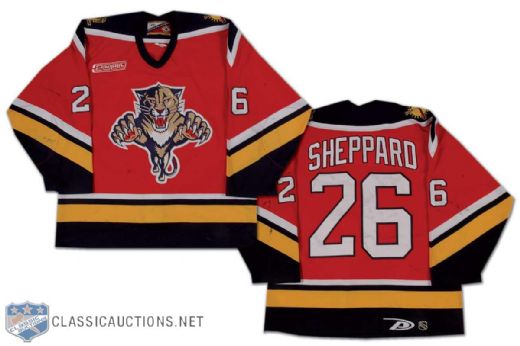 Ray Sheppard 1999-2000 Florida Panthers Game Worn Jersey