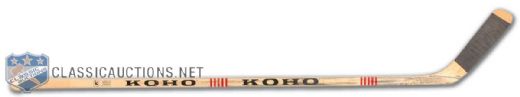 Larry Robinson Autographed Game Used Koho Stick