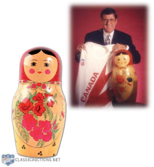 1972 Canada-Russia Series Russian Nesting Doll